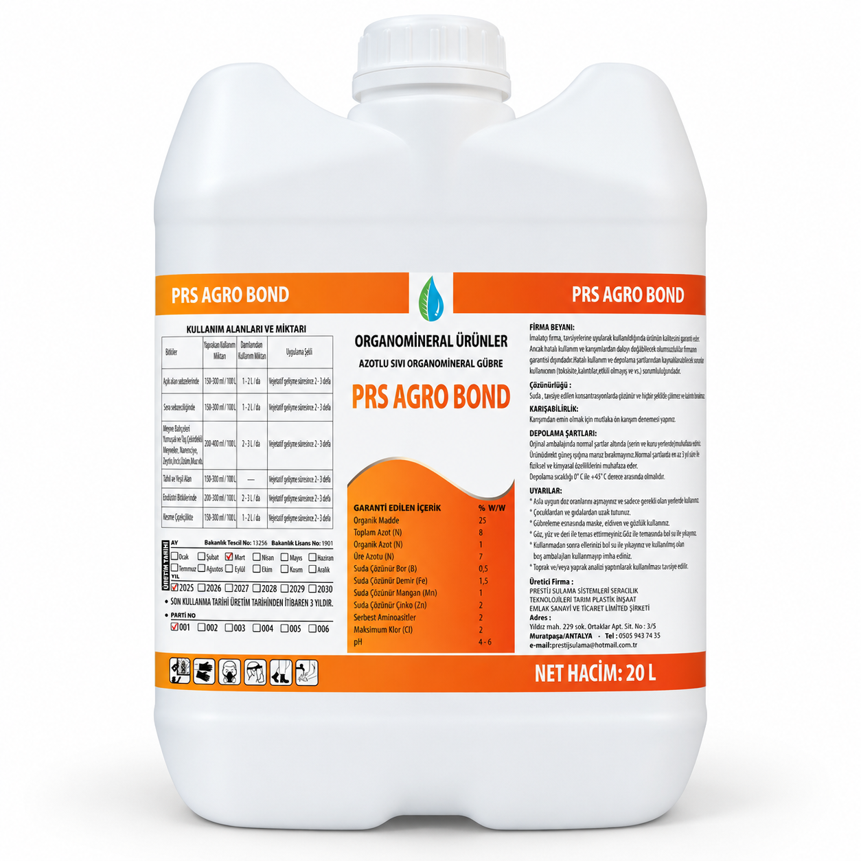PRS AGRO BOND ürün görseli