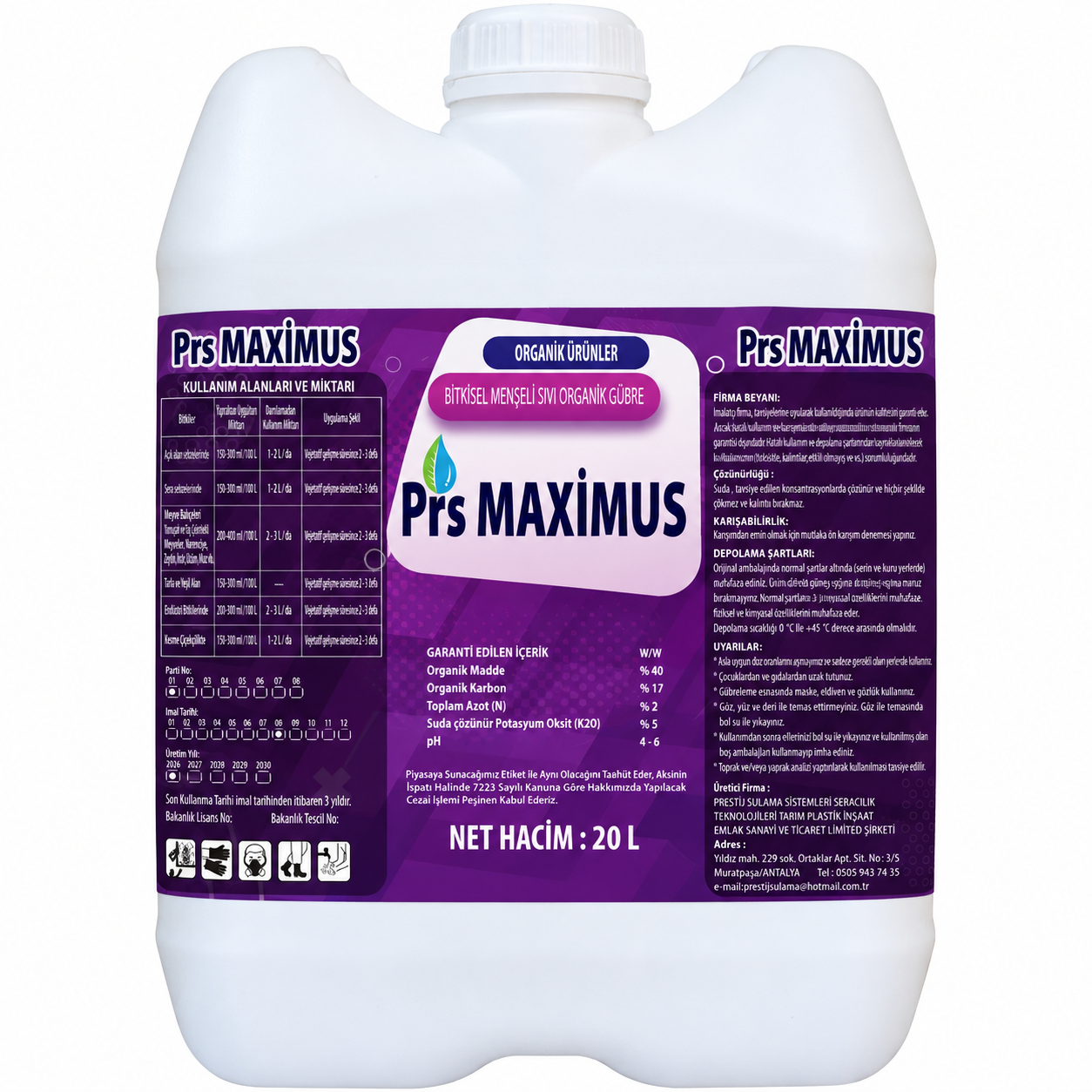 PRS MAXİMUS ürün görseli