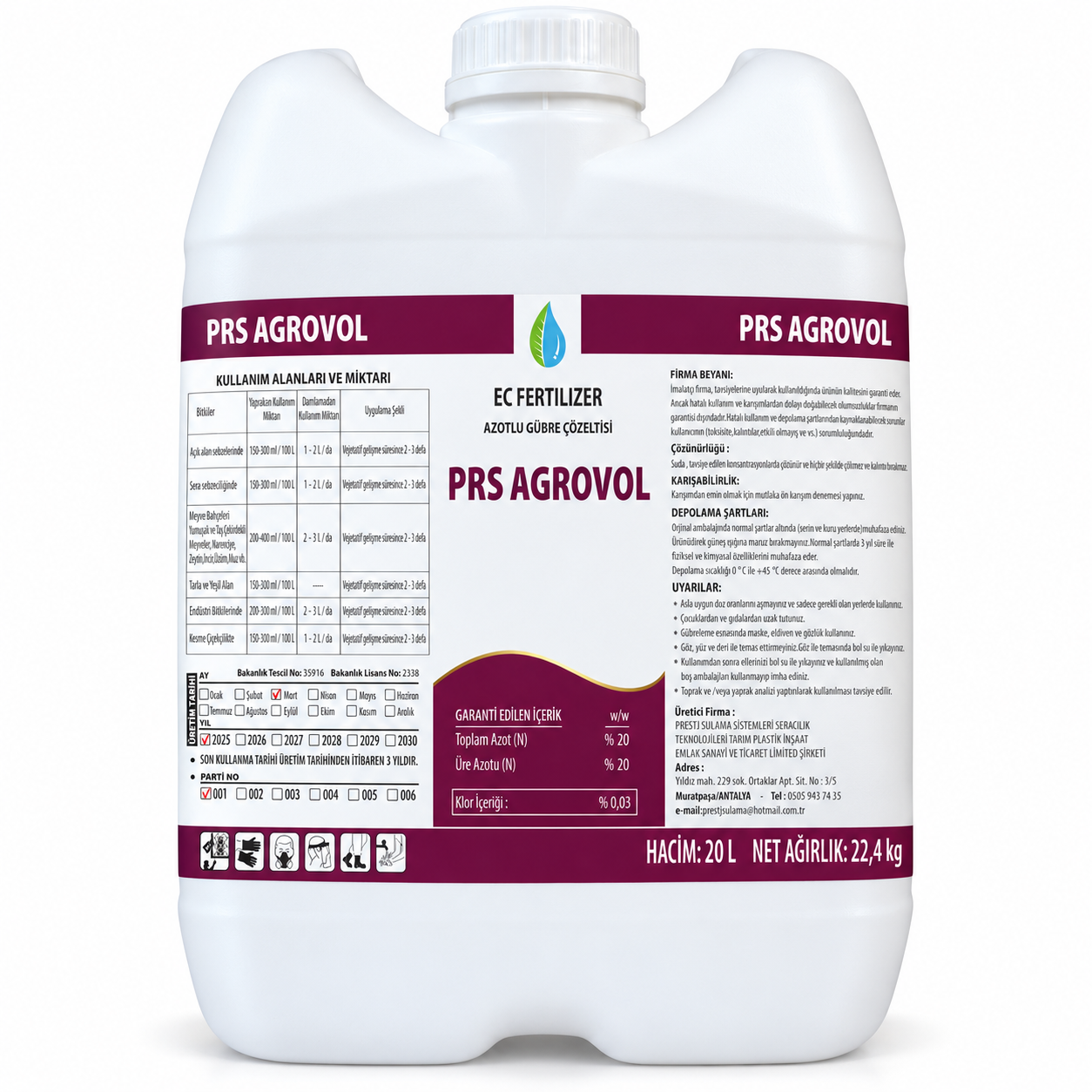 PRS AGROVOL ürün görseli